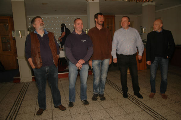 Greifswalder SV: Richard Valet, Ralf Kriese, Thomas Schmidt, Roman Bre, Thorsten Brsemann