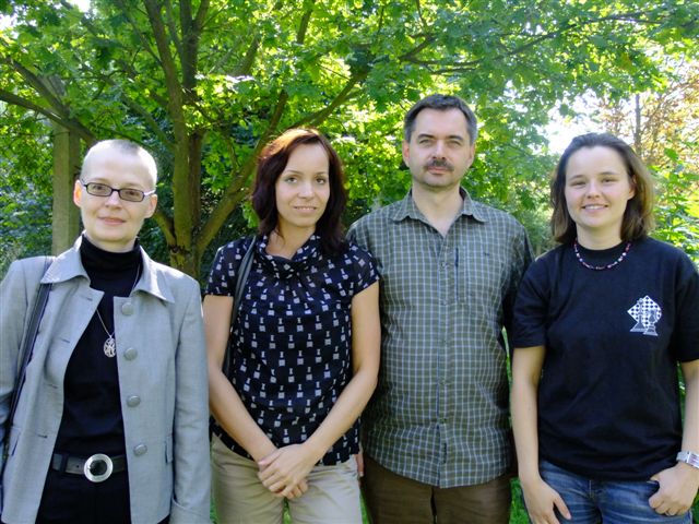 Dr. Beate Timme, Magdalena Kludacz, Norbert Bauer und Beate Pfau