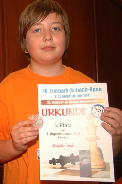 Jugendturnier u14, 3. Platz: Alexander Kasel (SAV Torgelow)