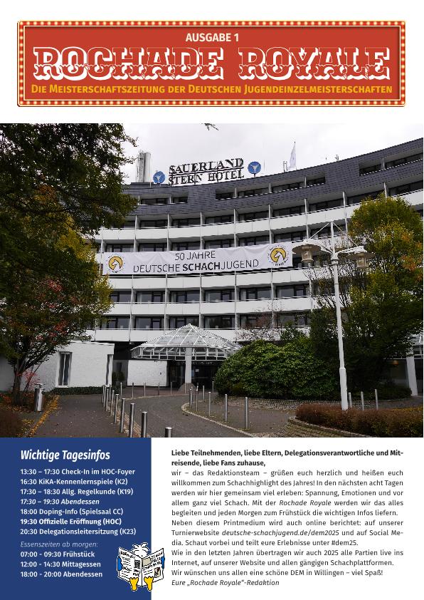 Das Layout der DEM-Zeitung aus dem Jahr 2025 ... Das Layout der DEM-Zeitung aus dem Jahr 2025 ...