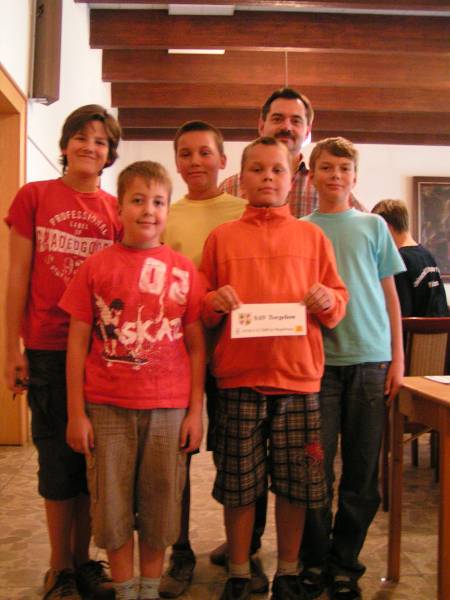 Die u12-Mannschaft bei der Norddeutschen Vereinsmeisterschaft 2009