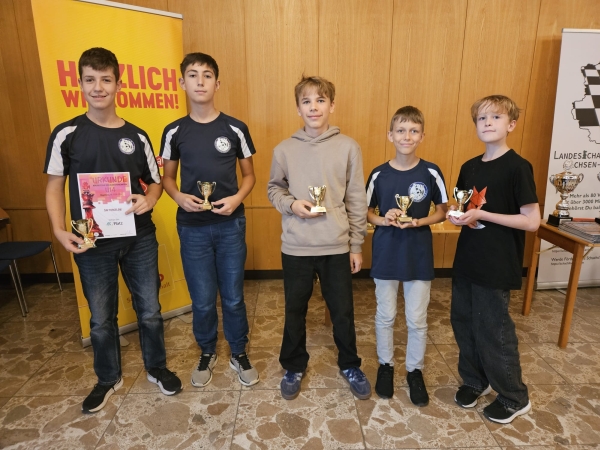 Die u14-Mannschaft bei der Norddeutschen Vereinsmeisterschaft 2026; Foto: Norbert Bauer