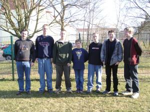 Unser junges Bezirksliga-Team ...