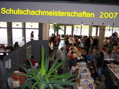 Schulschachmeisterschaften 2007; Foto: Sven Helms