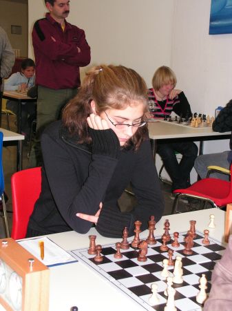 Julia Rusch bei der Qualifikation zur LEM - Staffel Ost; Foto: Gerd Zentgraf