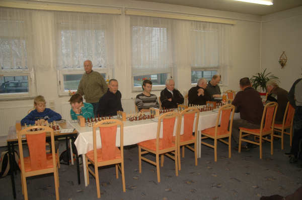 Blick ins Spielokal der 3. Mannschaft; Foto: Gerd Zentgraf