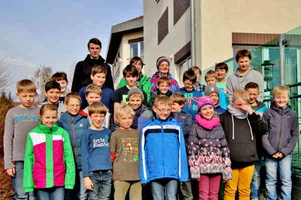 Die Teilnehmer am Schulschachturnier 2015; Fotograf: Eckhard Wolfgramm