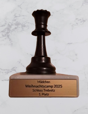 Der Pokal von Ronja; Foto: Anja Wilke