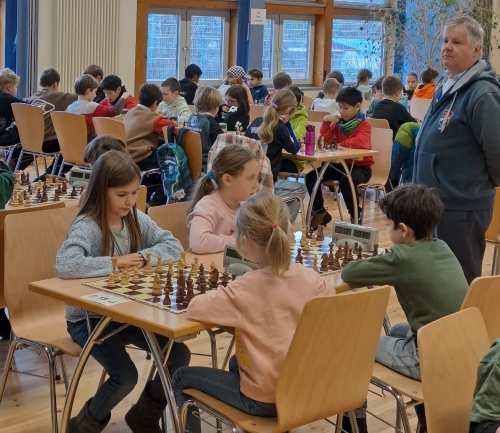 Blick in den Turniersaal; Foto: Anja Wilke