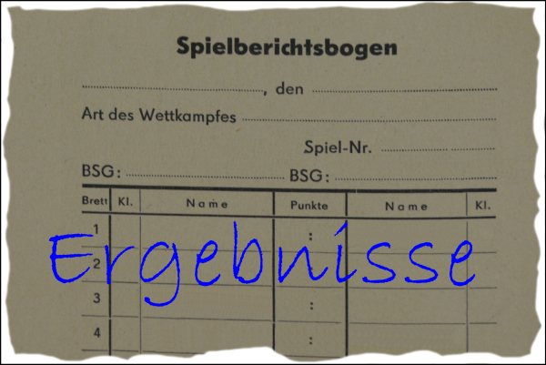 Die Ergebnisse vom Wochenende