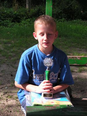 Frank mit POKAL