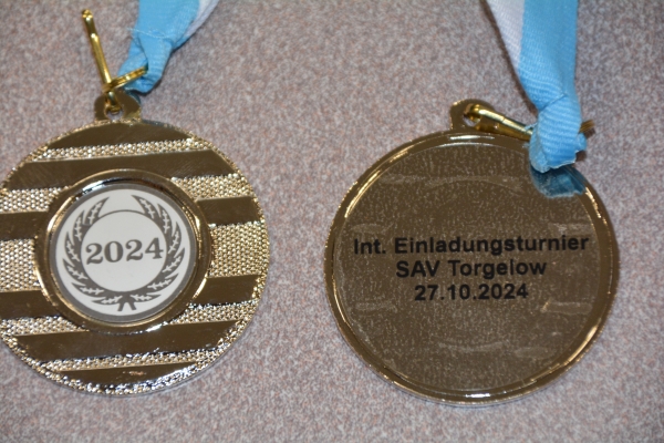 Teilnehmermedaille Einladungsturnier