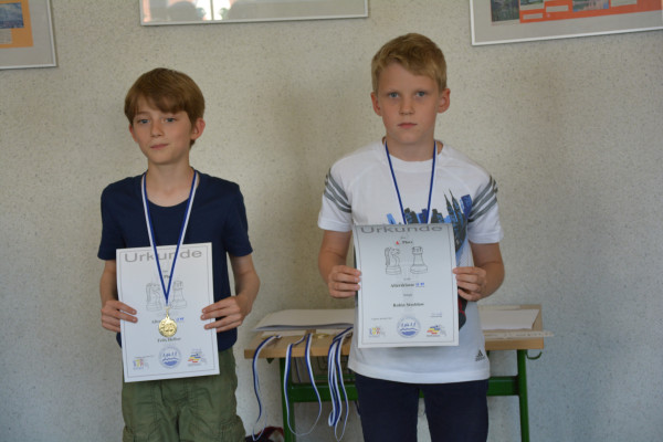AK u11, v.l.n.r.: 1. Helber,Felix (Greifswalder SV), 2. Streblow,Robin (Pestalozzi-GS Torgelow)