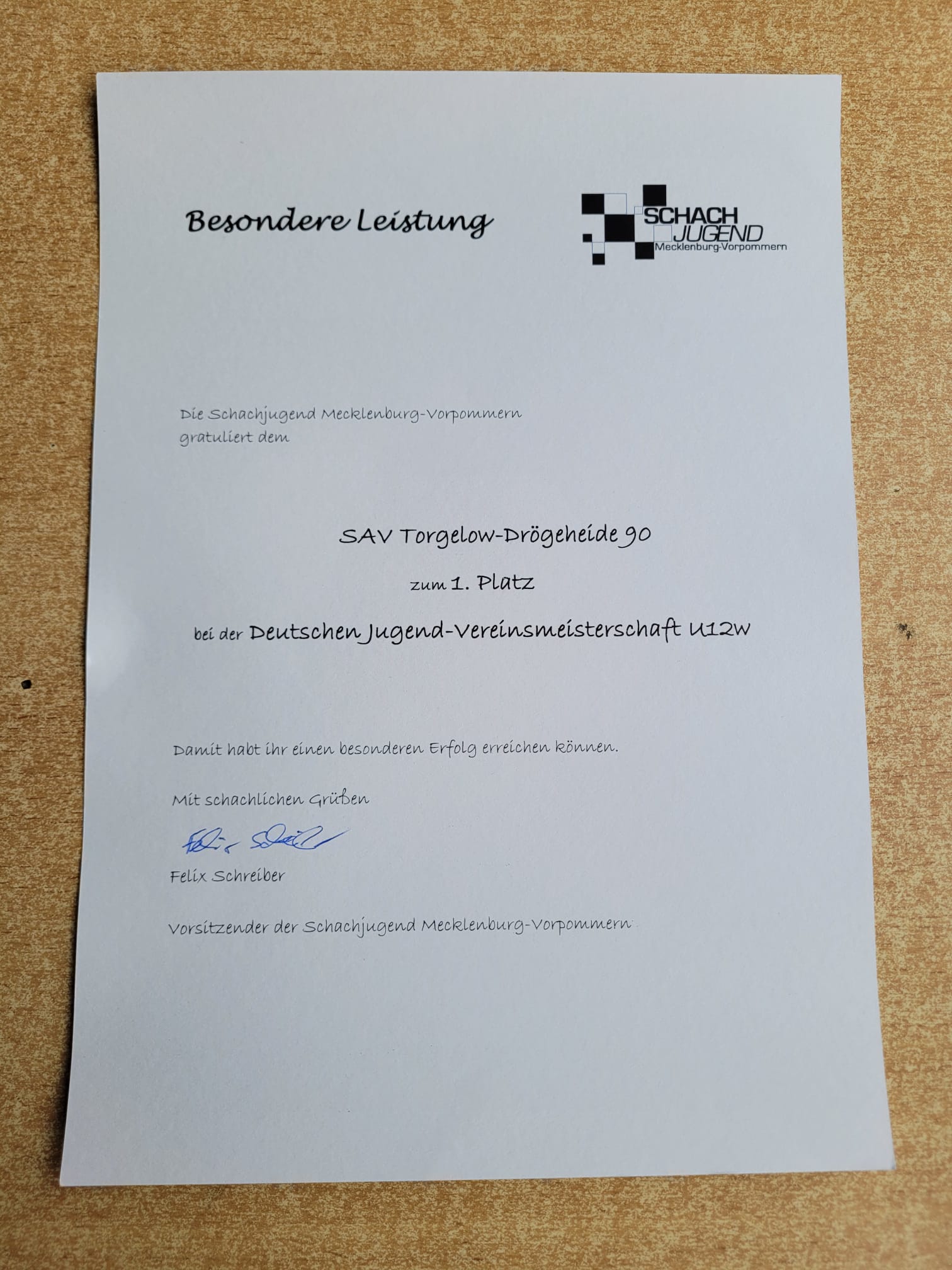 Urkunde
