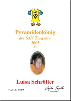 Urkunde ...