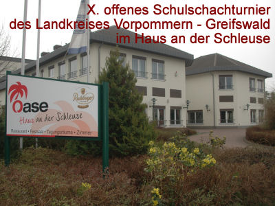 X. offenes Schulschachturnier