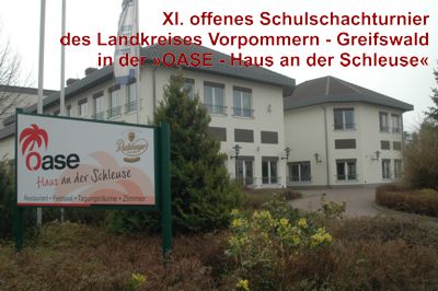 XI. offenes Schulschachturnier