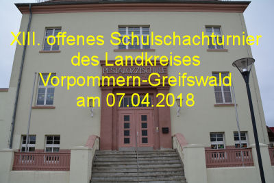 XIII. offenes Schulschachturnier