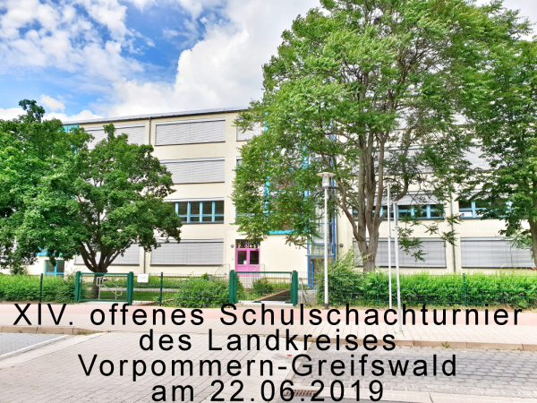 XIV. offenes Schulschachturnier