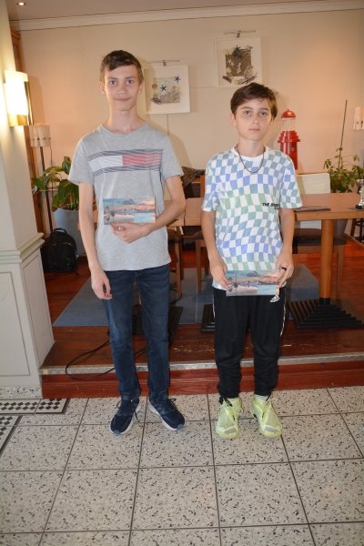 Bester Jugendlicher U18 und U14: Jakob Herrmann und Filip Pawlicz (beide SAV Torgelow)