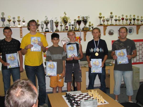 v.l.n.r.: 15. Paul Schmidt, 14. Philipp Maloch, 13. Mikael Ispirjan, 12. Frank Henselin, 10. Gregor Acker, 10. Andreas Kilp