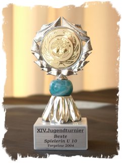 Pokal fr Beste Spielerin U 10