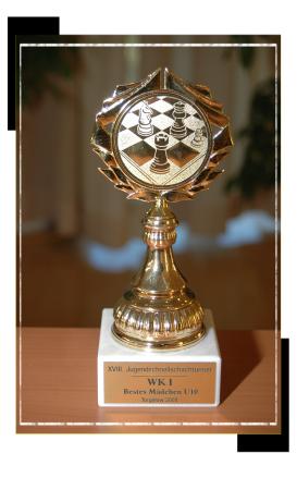 Pokal - Bestes Mdchen u10