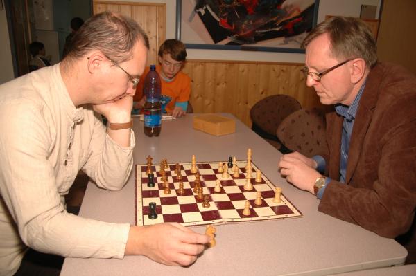 Bydgoszczer Paarung: Delegationsleiter Bydgoszcz Piotr Skowroski (rechts) gegen Dolmetscher Krzysztof Szortyka