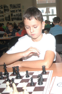 3. Platz u10: Adrian Pazdzior (UKS Bialy Pion Gryfino)