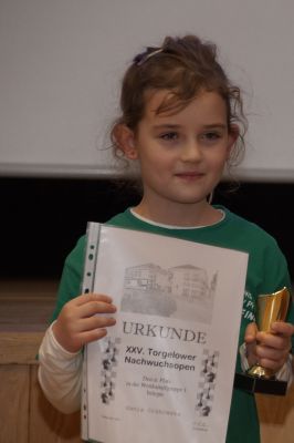 Siegerin Wettkampfgruppe I (u8w), Hania Grabowska (UKS Bialy Pion Gryfino)