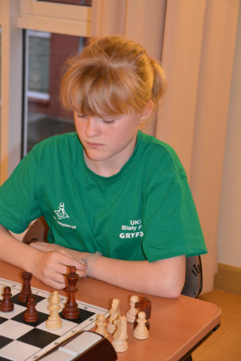 Siegerin Wettkampfgruppe II (u12w), Aleksandra Kucharczyk (UKS Bialy Pion Gryfino)