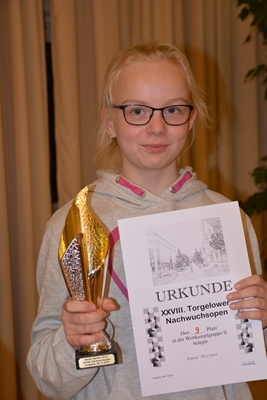 Bester Spieler u12: Emma Brner (SV Gryps)