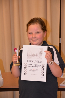 Bestes Mdchen u8: Ronja Wilke (SAV Torgelow)