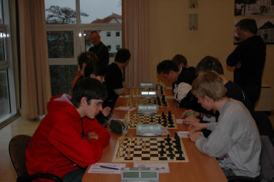 Das Feld der U18 ...