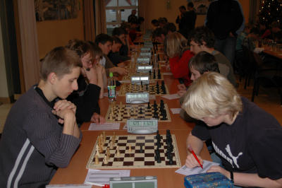 Das Feld der U16 ...