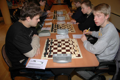 Das Feld der U18 ...