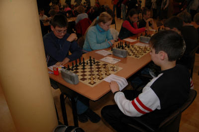 Das Feld der U14 ...