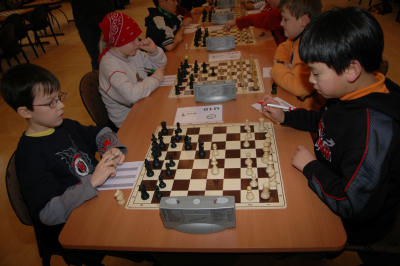 Das Feld der U10 ...