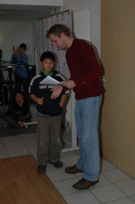 Im Foyer des Ueckersaales ...