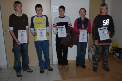 Die U14 ist angetreten ...